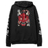 Yūjin Clothing Hannya Demon Mask hoodie featuring a bold, graphic print of a traditional Japanese Hannya mask on a comfortable hoodie