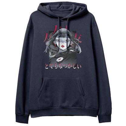 Yūjin Clothing I Saw You hoodie featuring a comfortable fit with a bold graphic design on the front.