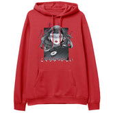 Yūjin Clothing I Saw You hoodie featuring a comfortable fit and stylish design, shown on a model with a casual urban background.