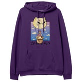 Yūjin Clothing fluffy cat hoodie featuring soft, plush fabric with cat ear details and cozy fit for casual wear.