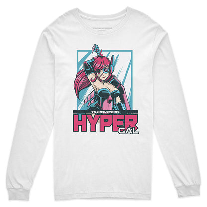 Yūjin Clothing Galaxy Warrior long sleeve T-shirt featuring cosmic graphic design and comfortable fit.