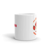 Yūjin Clothing Hitotsume-Kozō Mug featuring a traditional Japanese design with a sturdy ceramic body and artistic face illustration.