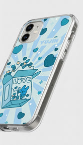 Love iPhone case by Yūjin Clothing featuring a stylish design, made to protect and personalize your iPhone.