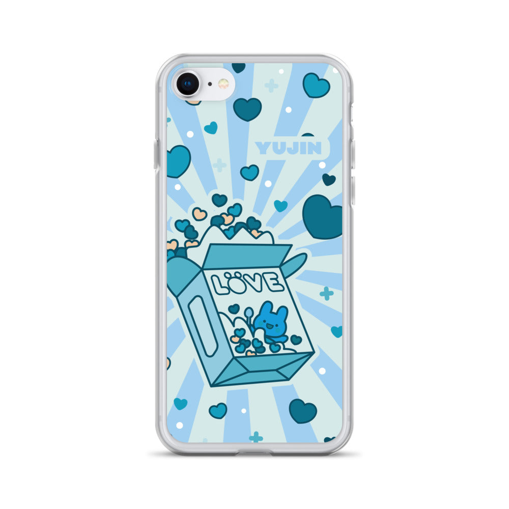 Love iPhone case by Yūjin Clothing featuring a stylish design, protective phone cover, and precise cutouts for seamless fit.