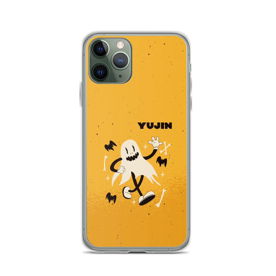Halloween Ghost iPhone® case by Yūjin Clothing featuring a spooky ghost design on a protective phone cover.
