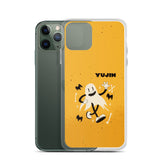 Yūjin Clothing Halloween Ghost iPhone® case with spooky ghost design, protective phone cover for iPhone models.