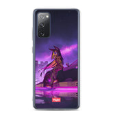 Cyber Girl Samsung phone case by Yūjin Clothing featuring a vibrant, artistic design with a cyber-inspired girl illustration.