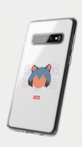 Yūjin Clothing Katzu Samsung phone case with stylish design and protective bumper, fits Galaxy models snugly.