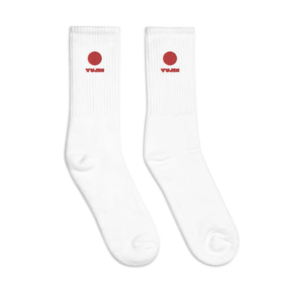Japanese Classic Socks by Yūjin Clothing featuring traditional patterns and comfortable fabric for everyday wear.