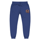 Yūjin Clothing Fire God sweatpants with bold flame graphic, comfortable fit, and casual style for streetwear or lounge wear.
