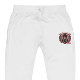 Yūjin Clothing Fire God sweatpants featuring bold flame graphic design and comfortable fit, made from soft, durable fabric.