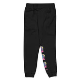 Yūjin Clothing Happy Life sweatpants, cozy casual sweatpants with a relaxed fit and comfortable fabric for everyday wear.