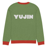 Yūjin Clothing Christmas Hater Cat sweatshirt featuring a festive design with a cat graphic and holiday-themed details.