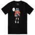 Yūjin Clothing Drippin Kitten T-Shirt featuring a colorful kitten graphic on soft cotton fabric.