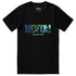 Yūjin Clothing Neo Hentai T-Shirt with bold graphic print, made from soft cotton fabric, shown on a mannequin.