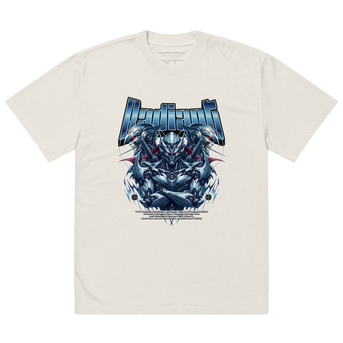 Radiant Oversized Faded T-Shirt