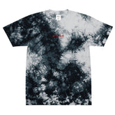 Colorful I Love You tie-dye T-shirt from Yūjin Clothing featuring vibrant patterns and a comfortable fit.