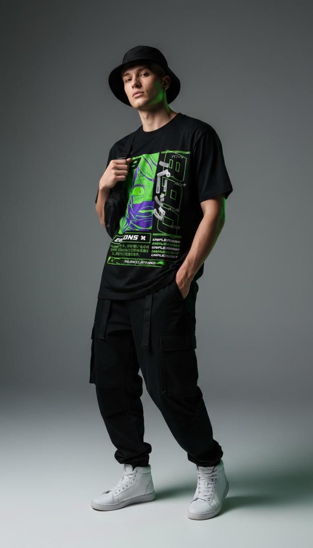 Yūjin Clothing Emotions T-Shirt featuring a comfortable fit and vibrant design, perfect for casual wear and expressing emotions.