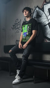 Yūjin Clothing Emotions T-Shirt featuring vibrant graphic design and comfortable fabric, casual style for everyday wear.