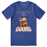 Yūjin Clothing Gourd Nightmare Cat T-Shirt featuring a spooky cat design on a comfortable black cotton shirt