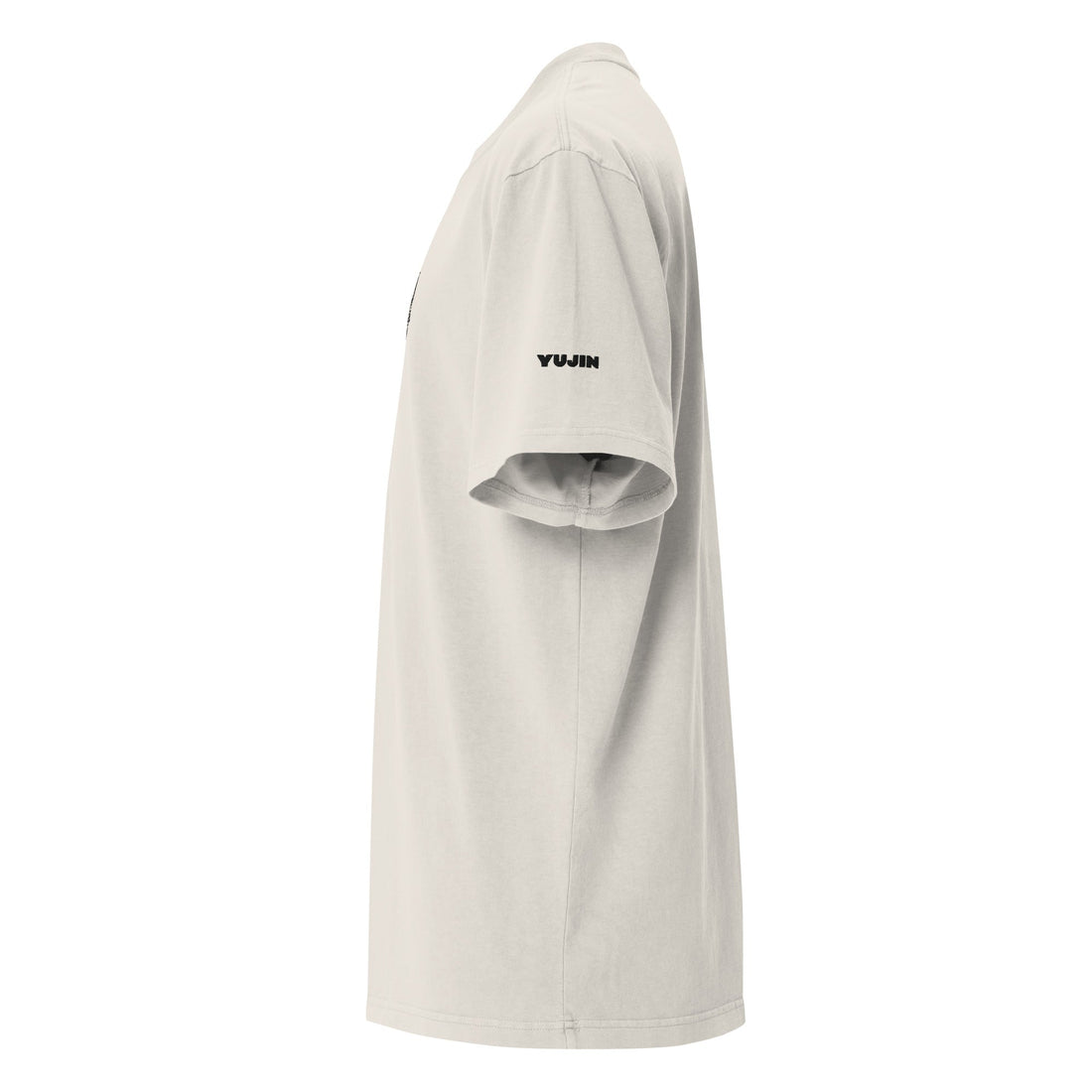 Yūjin Clothing Mad Oversized Faded T-Shirt featuring distressed fabric and a relaxed fit, perfect for casual streetwear style.
