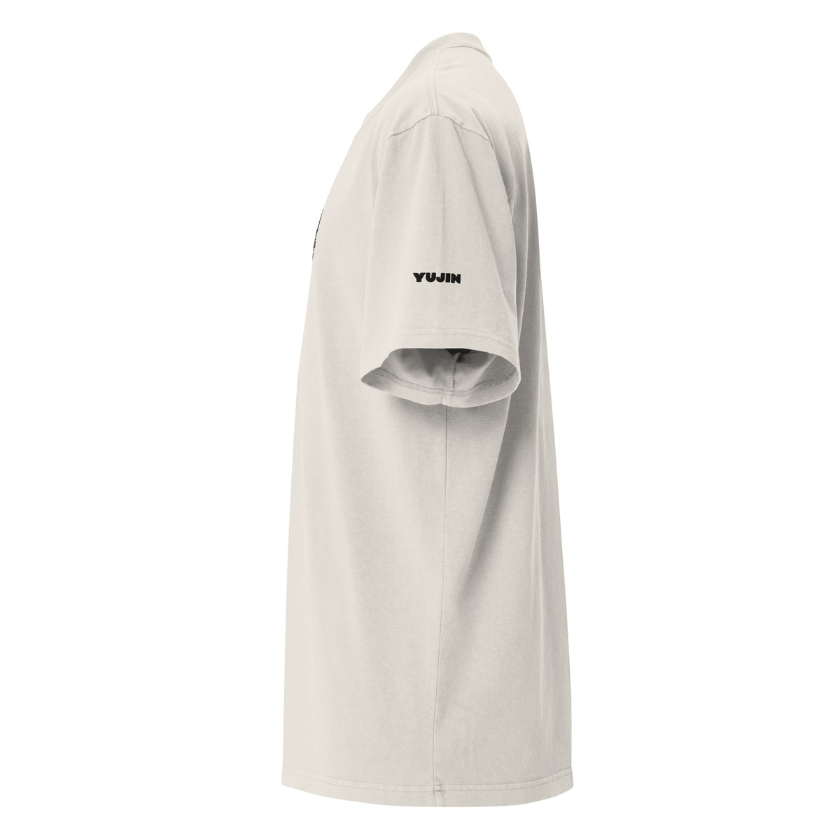Yūjin Clothing Mad Oversized Faded T-Shirt featuring distressed fabric and a relaxed fit, perfect for casual streetwear style.