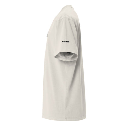 Yūjin Clothing Mad Oversized Faded T-Shirt featuring distressed fabric and a relaxed fit, perfect for casual streetwear style.