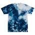 Yūjin Clothing Kitsune Mask tie-dye T-shirt featuring a colorful fox face design on soft cotton fabric.