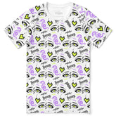 Yellow Honey T-Shirt from Yūjin Clothing featuring a comfortable fit and casual style.