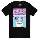 Yūjin Clothing Miss Me T-Shirt featuring a casual fit and stylish design, shown in a close-up of the front view.