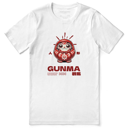 Yūjin Clothing Gunma T-Shirt featuring a stylish graphic design on a comfortable, casual cotton T-shirt for everyday wear.
