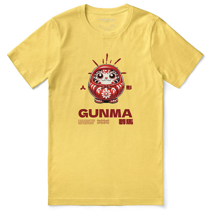 Yūjin Clothing Gunma T-Shirt featuring a comfortable fit and stylish design, perfect for casual wear.