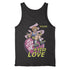 Yūjin Clothing love tank top, sleeveless casual top with love graphic design, soft fabric, and relaxed fit for everyday wear.