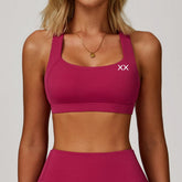 Blackout Barbell Haven Bra featuring soft fabric, adjustable straps, and supportive design for comfortable wear.